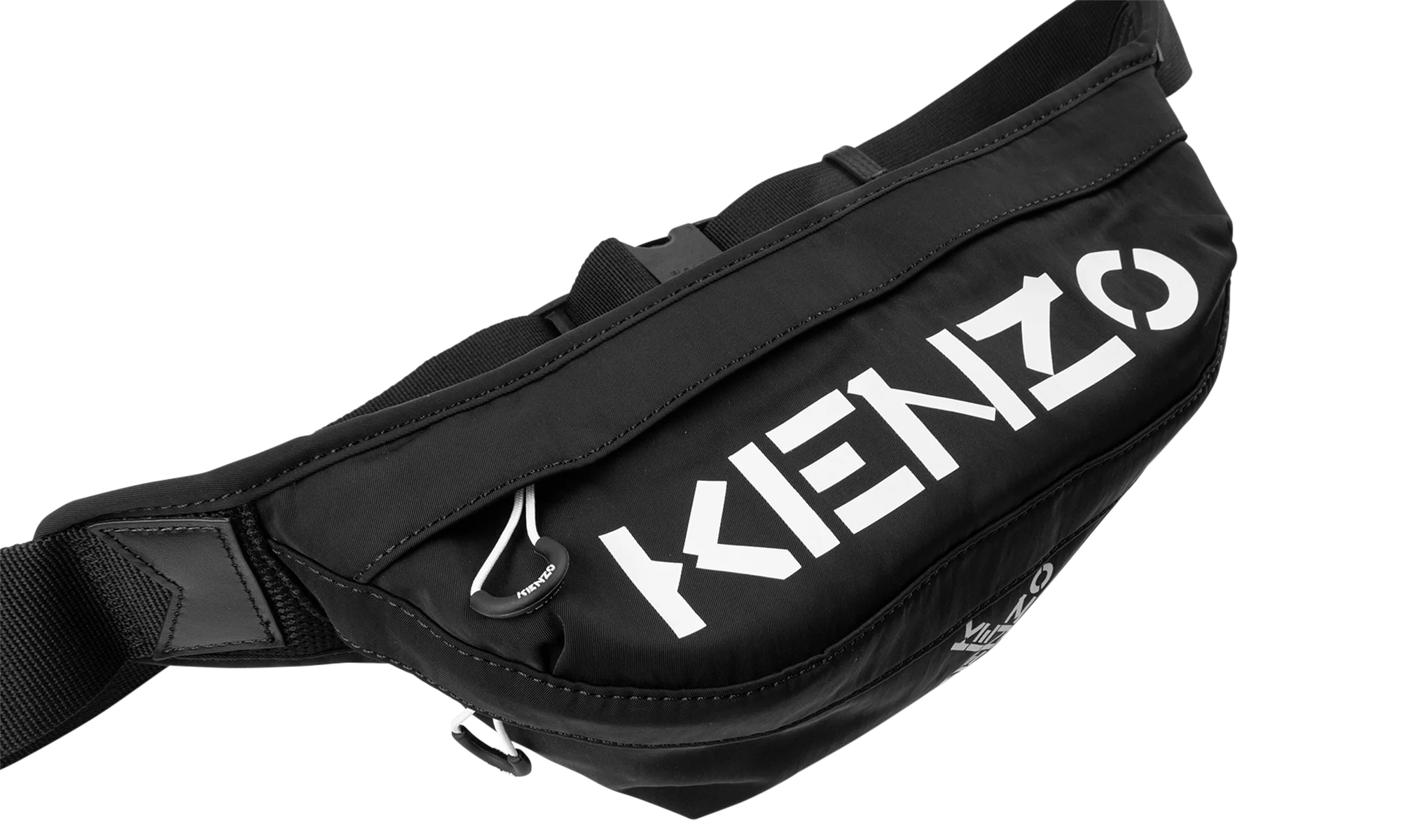 Sport Logo Printed Belt Bag "Black/White" 5SA221 F21 99