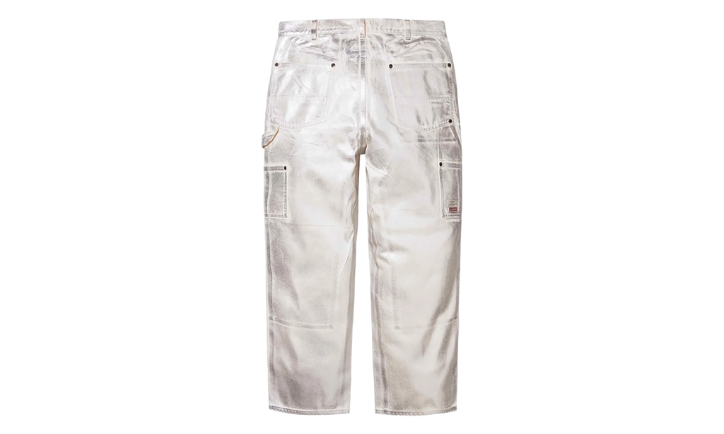 MM6 Maison Margiela Foil Double Knee Painter Pants "SS24 - Natural" SU27240