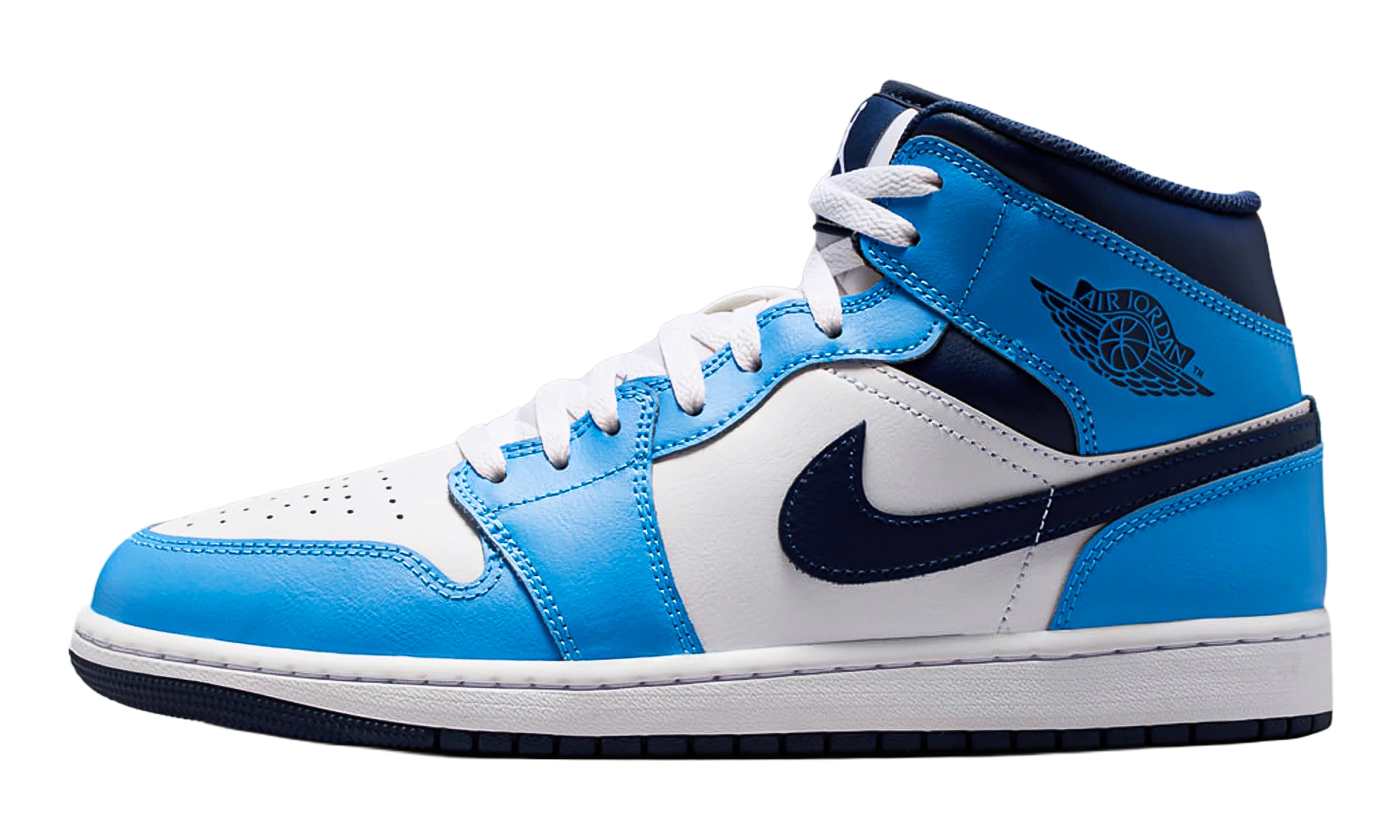 Jordan 1 Mid "University Blue Midnight Navy" DQ8426 405