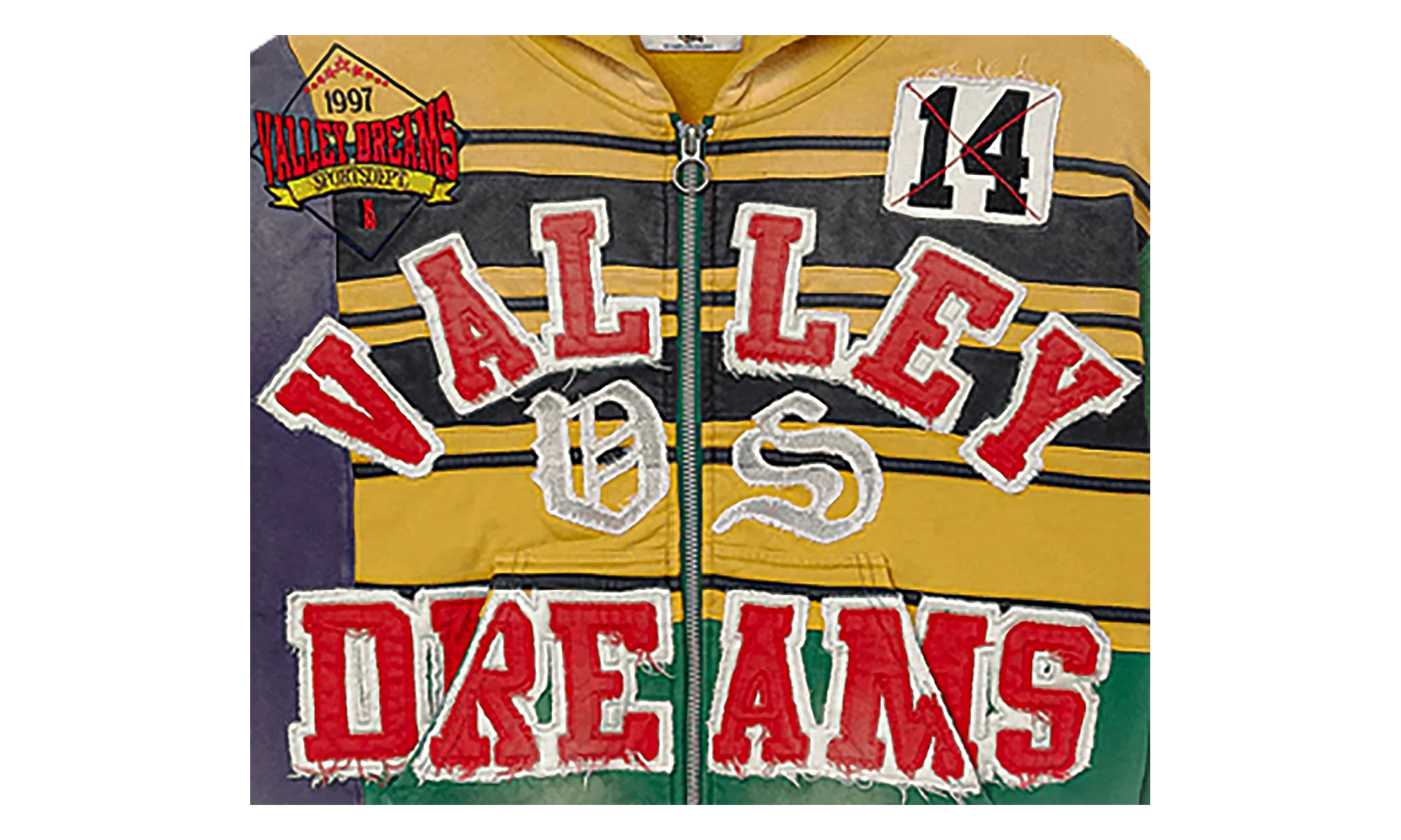 Collage Zip Up "Mardi Gras" 11451 10004VFCZUM MARD
