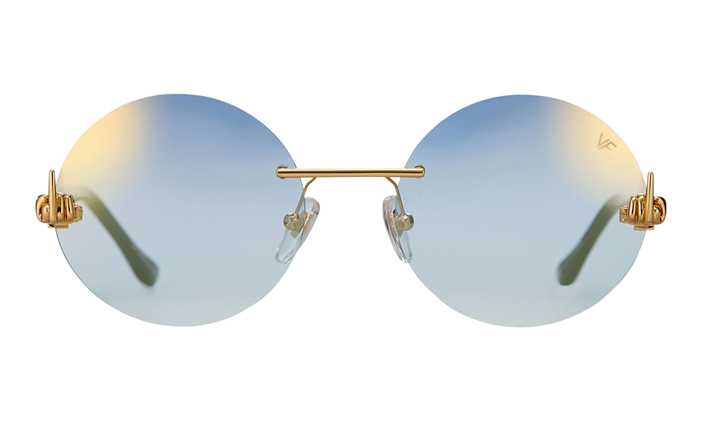 508 Rimless Drill Mount F.U. Edition 24KT "Yellow Gold / Black / Flash Grail" DMMF2 0004 9B2