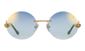 508 Rimless Drill Mount F.U. Edition 24KT "Yellow Gold / Black / Flash Grail" DMMF2 0004 9B2
