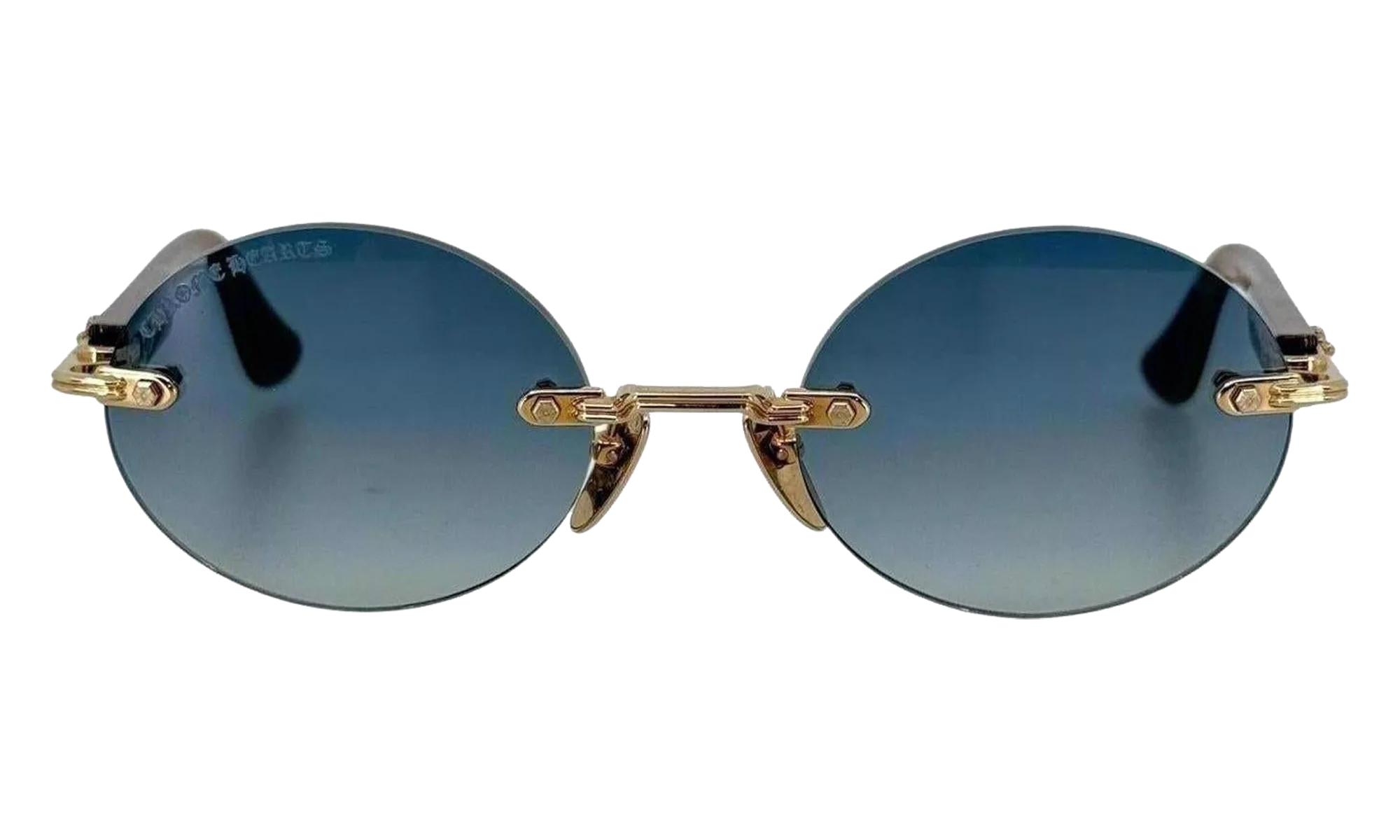 Deep III Sunglasses "Gold - Gradient Blue" CHRM1048
