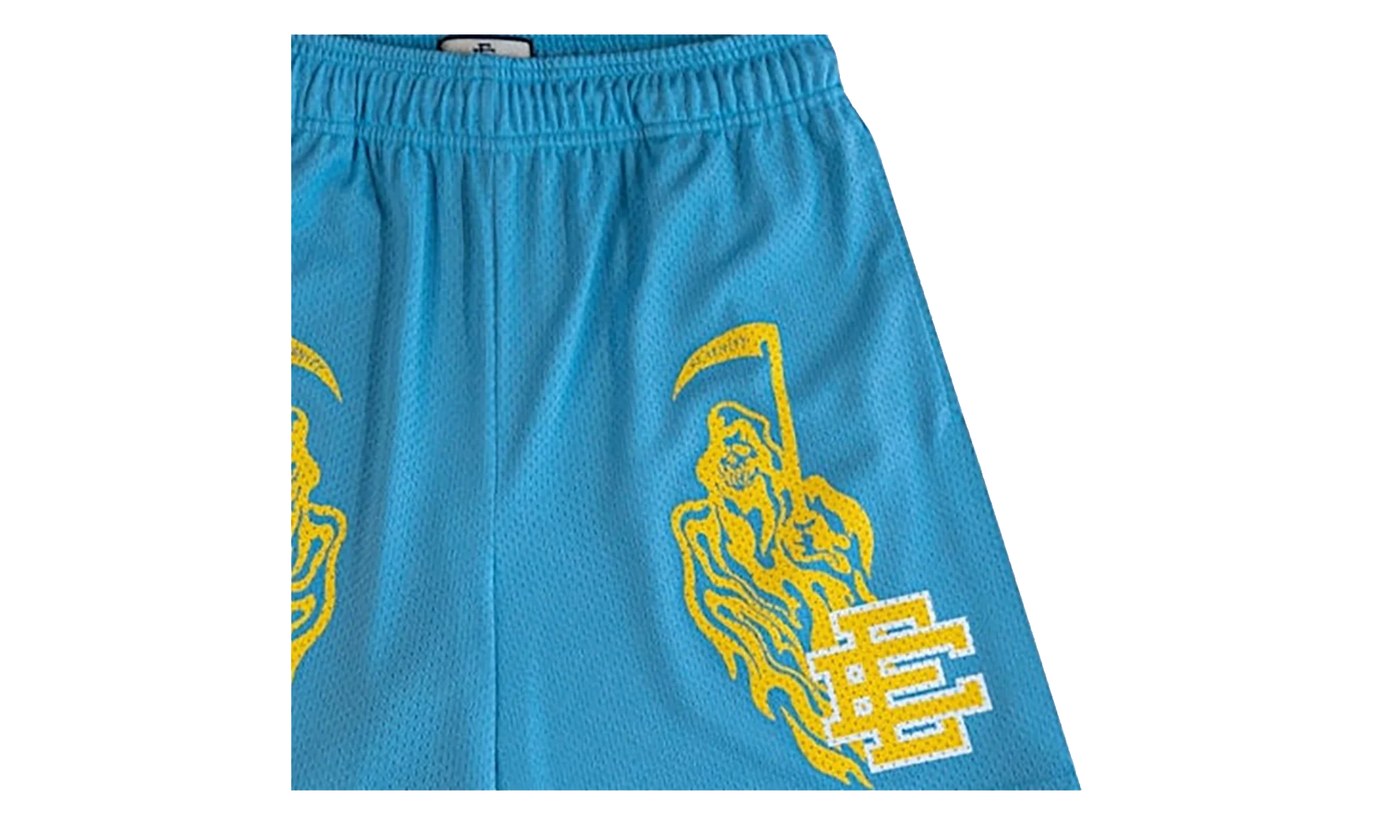 EE BASIC SHORT "WARREN LOTAS - Carolina Blue/Yellow" EE694