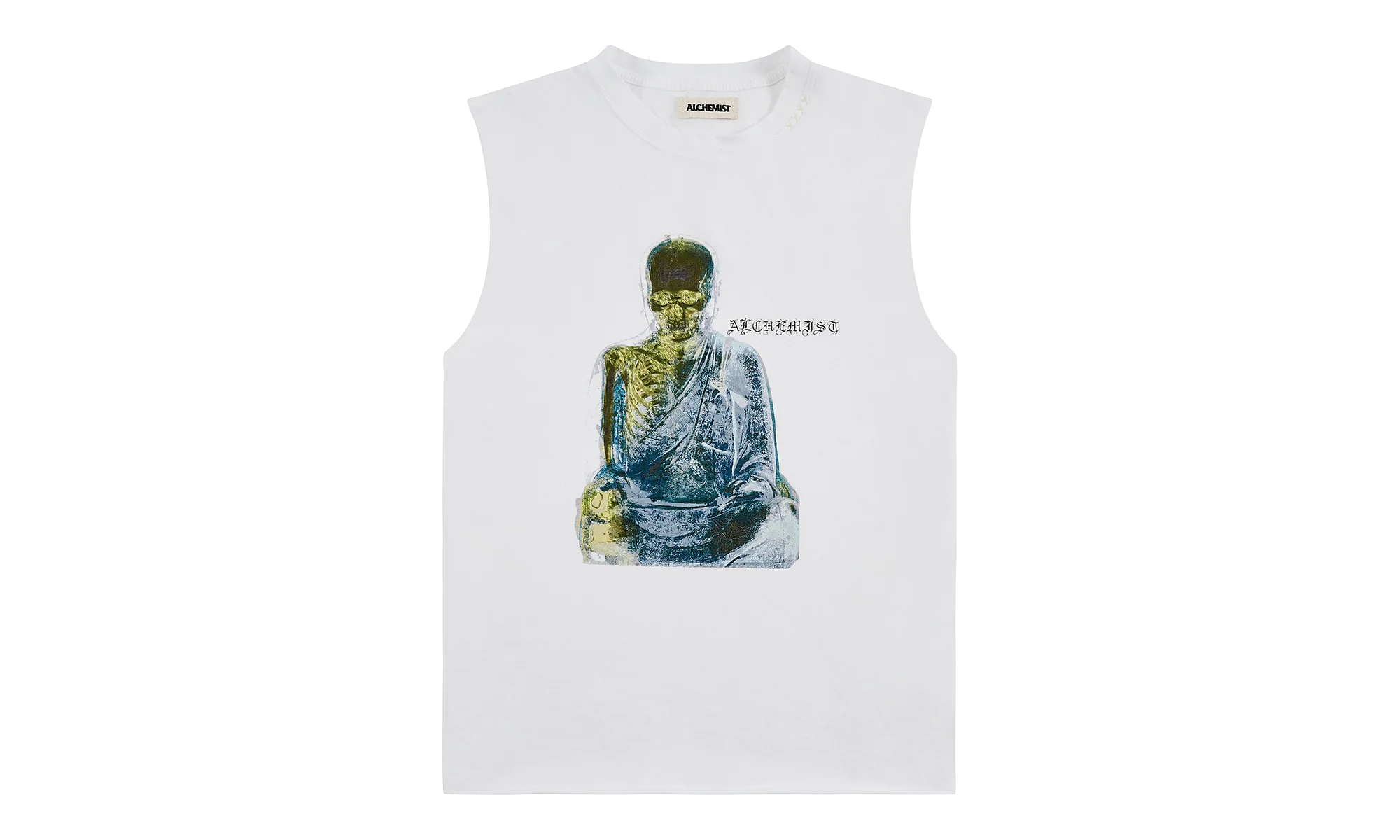 Monk Sleeveless Tee "White" ALSS26MJSST39B