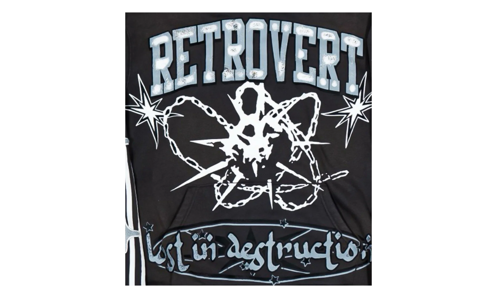 Destroyer Pullover Hoodie "Grey" RET035
