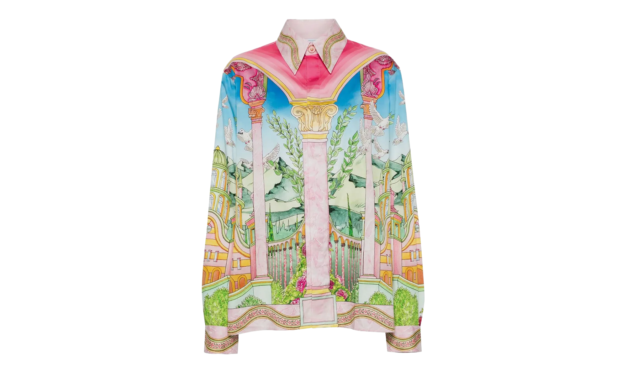 Le Jardin Ideal Long Sleeve Long Sleeve Shirt "Multicolour" U MPS24H 021 02