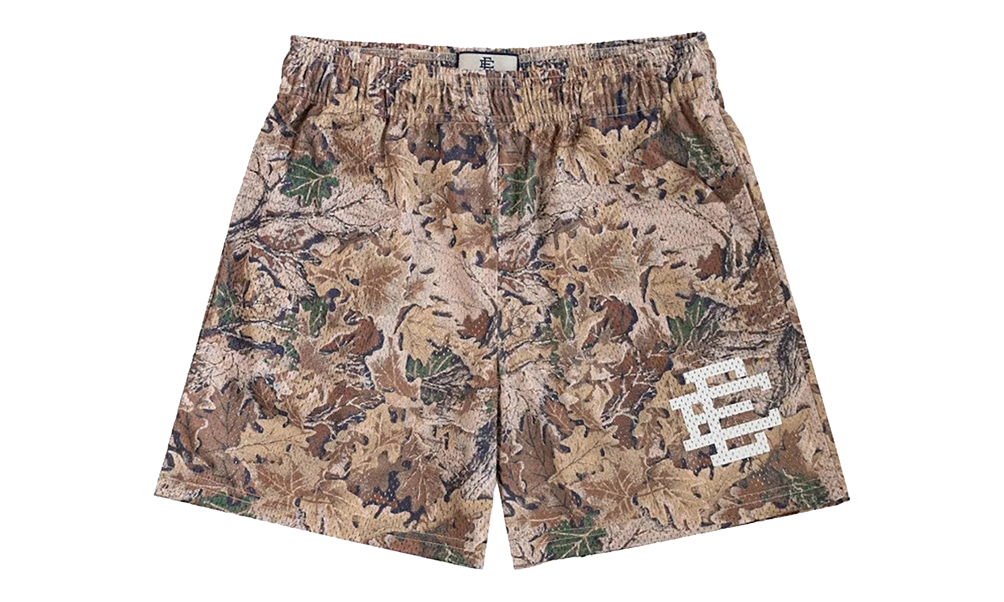 EE BASIC SHORT "LEAF CAMO - Camo Beige/ White" EE750