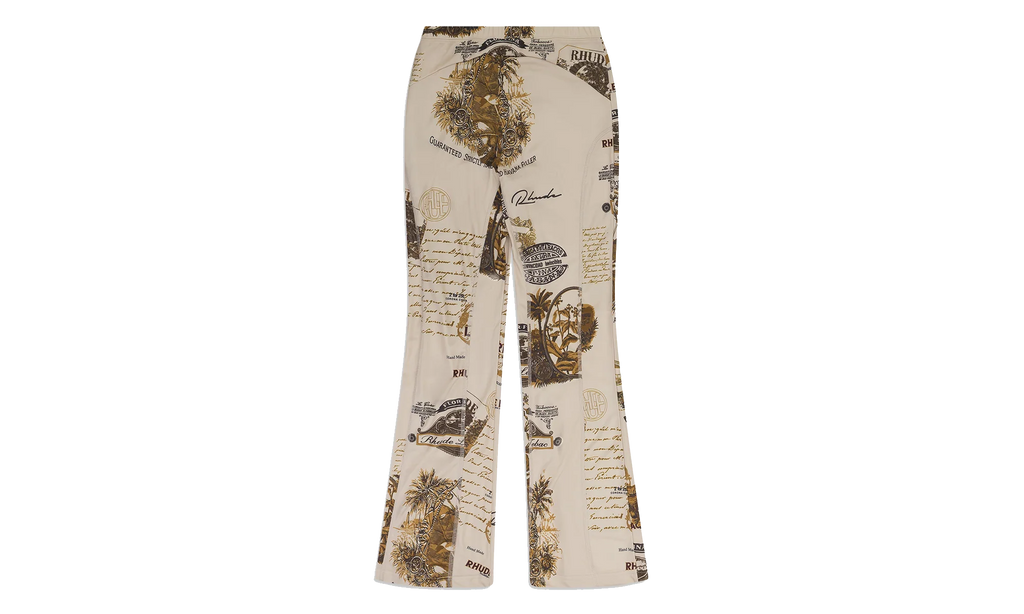 Flared Le Tebal Pants "Beige" RHDWBTM0005 BEG