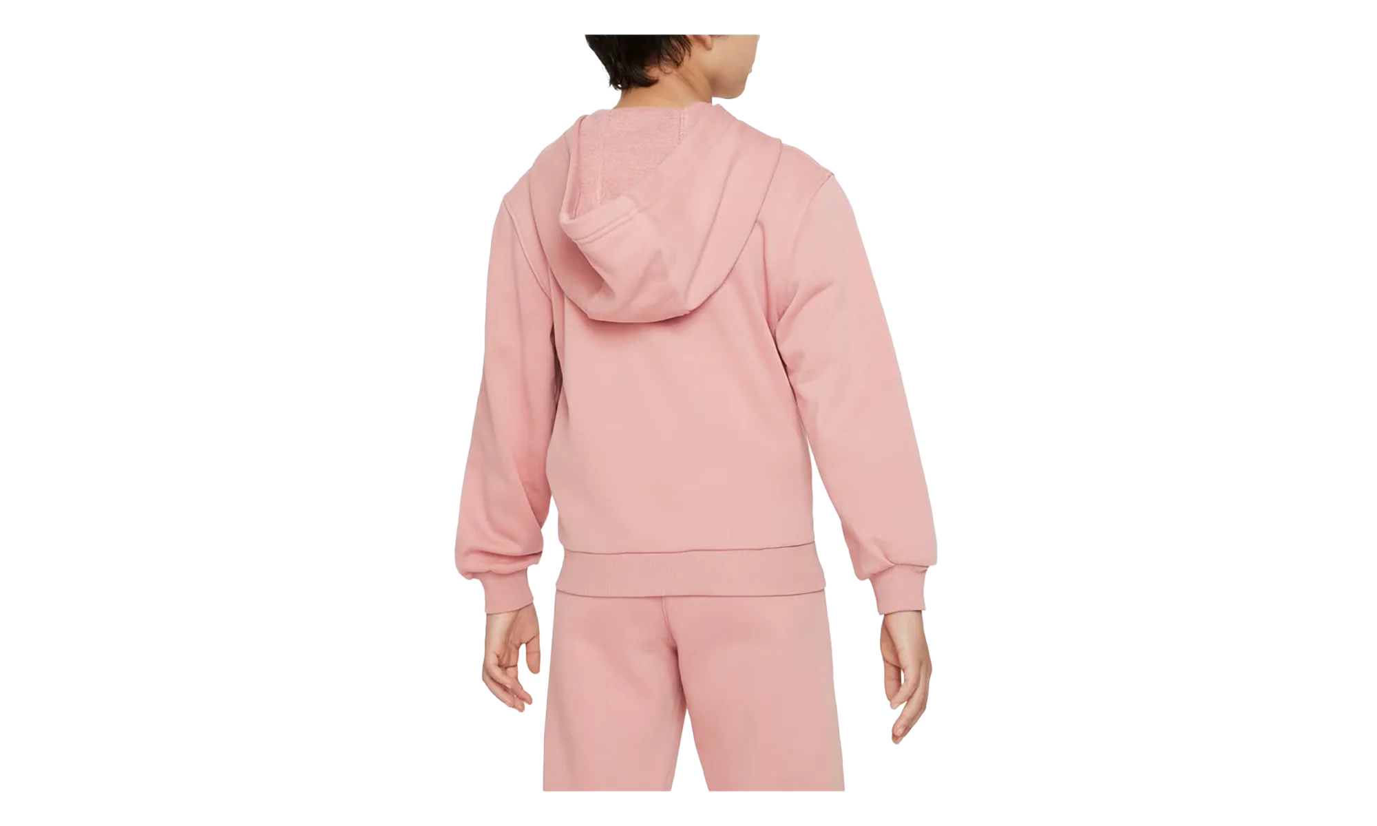 Parka Club Fleece French Terry Full Hoodie GS "Pink" FD3017 618