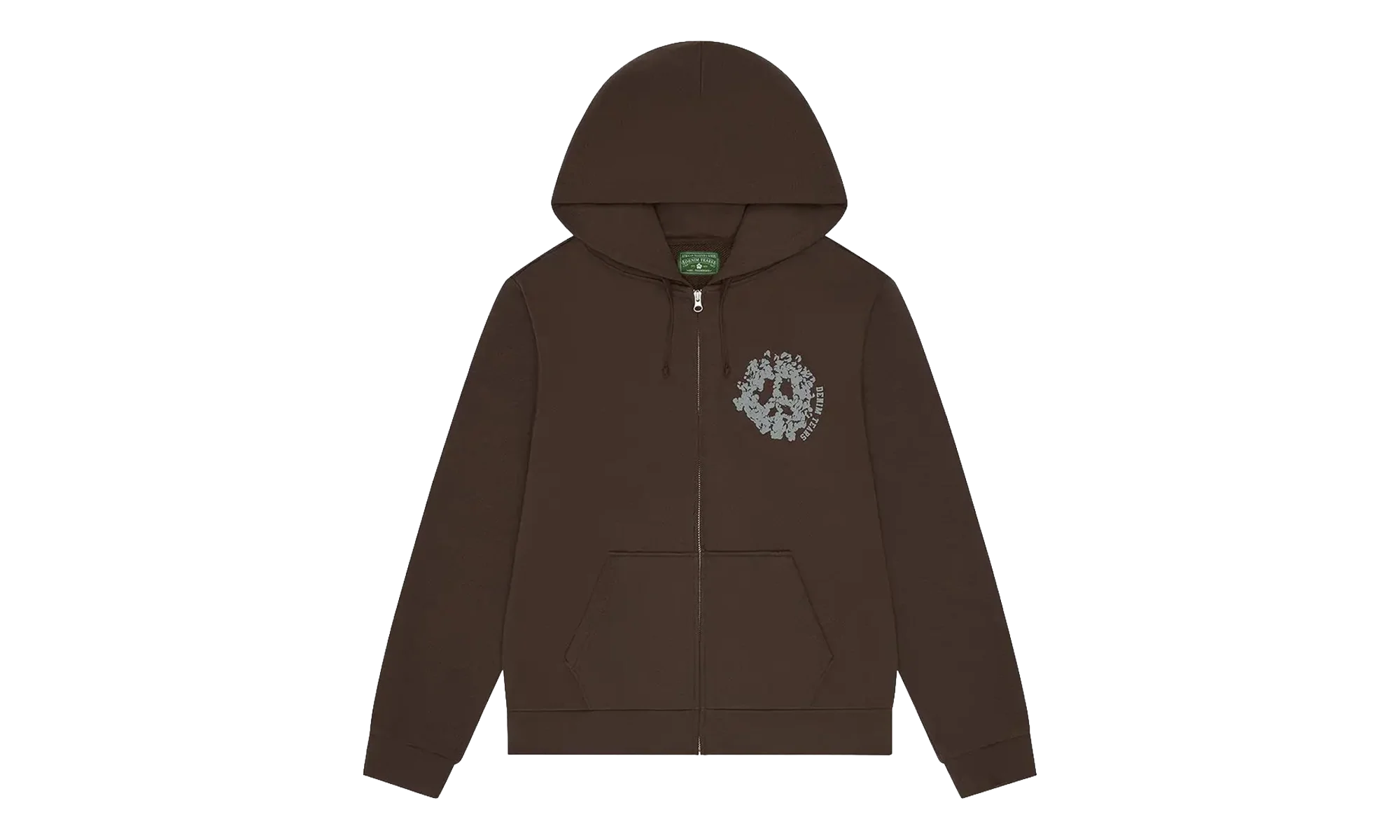 Denim University Zip Hoodie "Brown" DT462