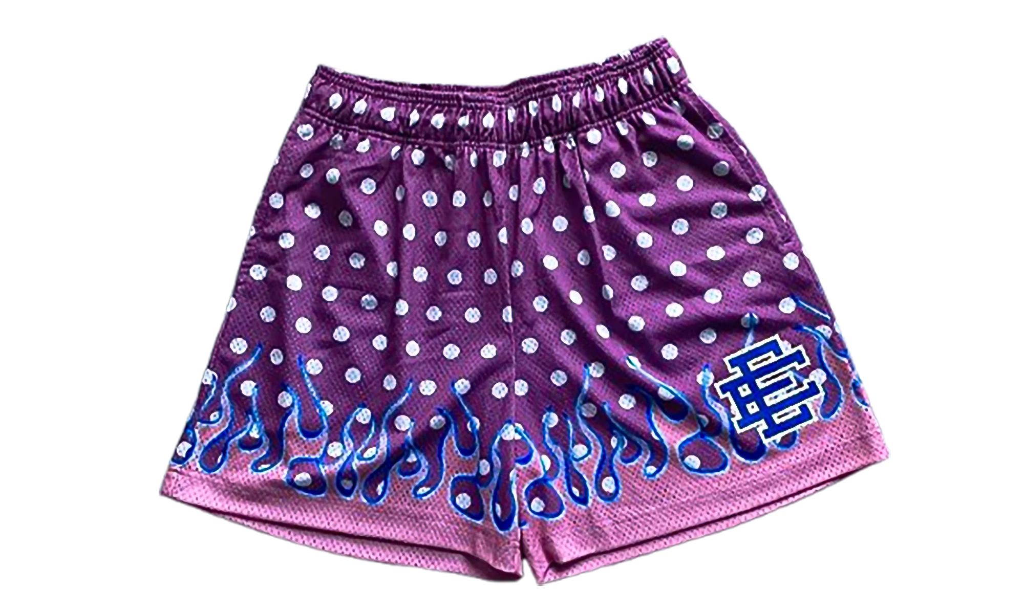 EE Rare Polka Dot Flame Short "Pink / Purple" EE297