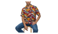 Linen Pattern Shirt "Multicolor" S67DR0001S78219210S