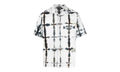 Tie Dye Short-Sleeve Button Down Shirt "White" SS23 W1 SH4 321 GREE