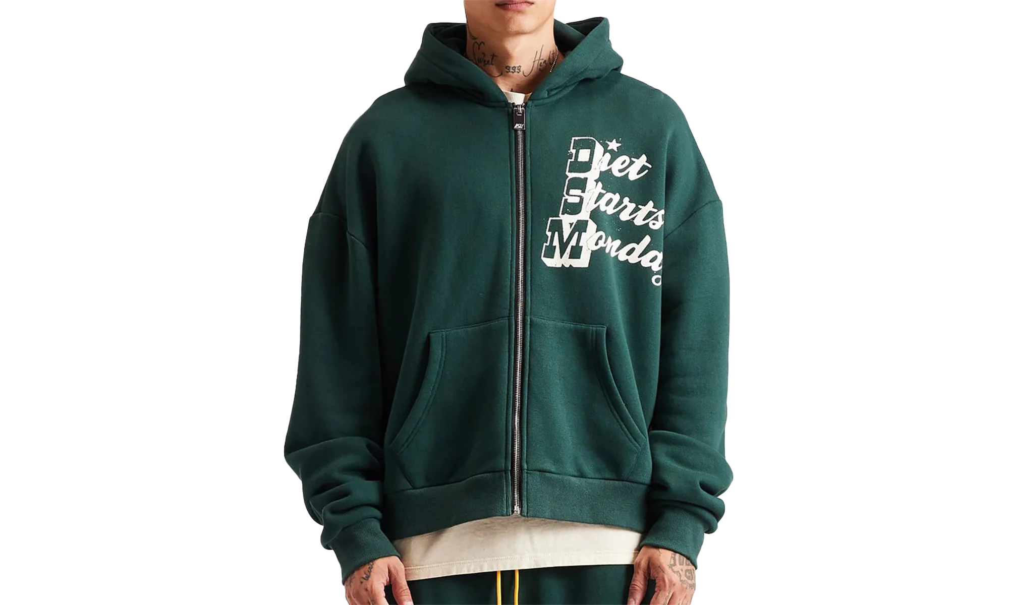 Star Full Zip Hoodie "Pine" DSM HOL2501 011