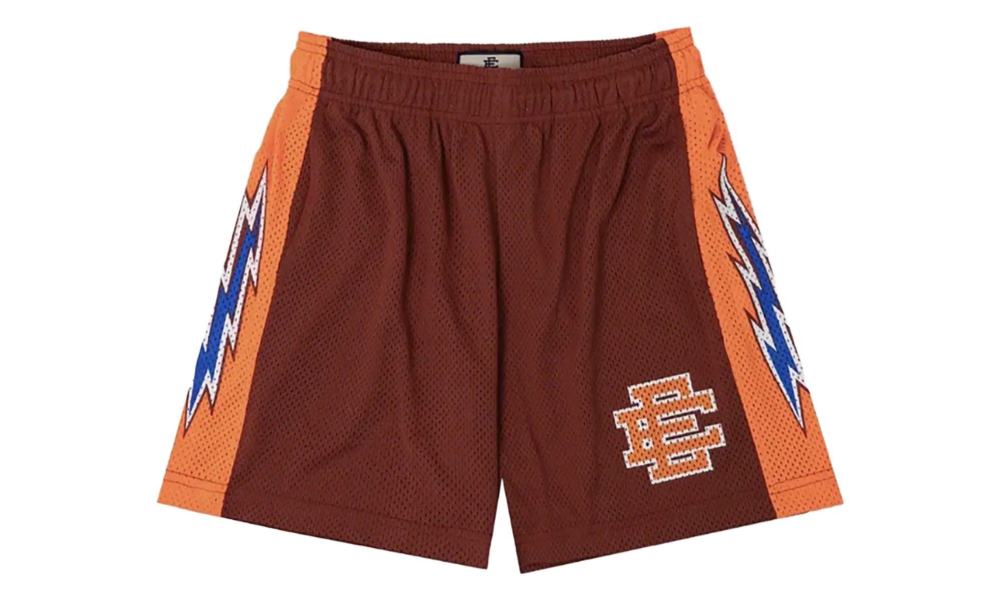 EE LIGHTINING BOLT BASIC SHORT "Maroon/ Orange" EE465