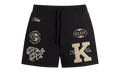 Fleece Curtis Short "Black" KHM060550 001