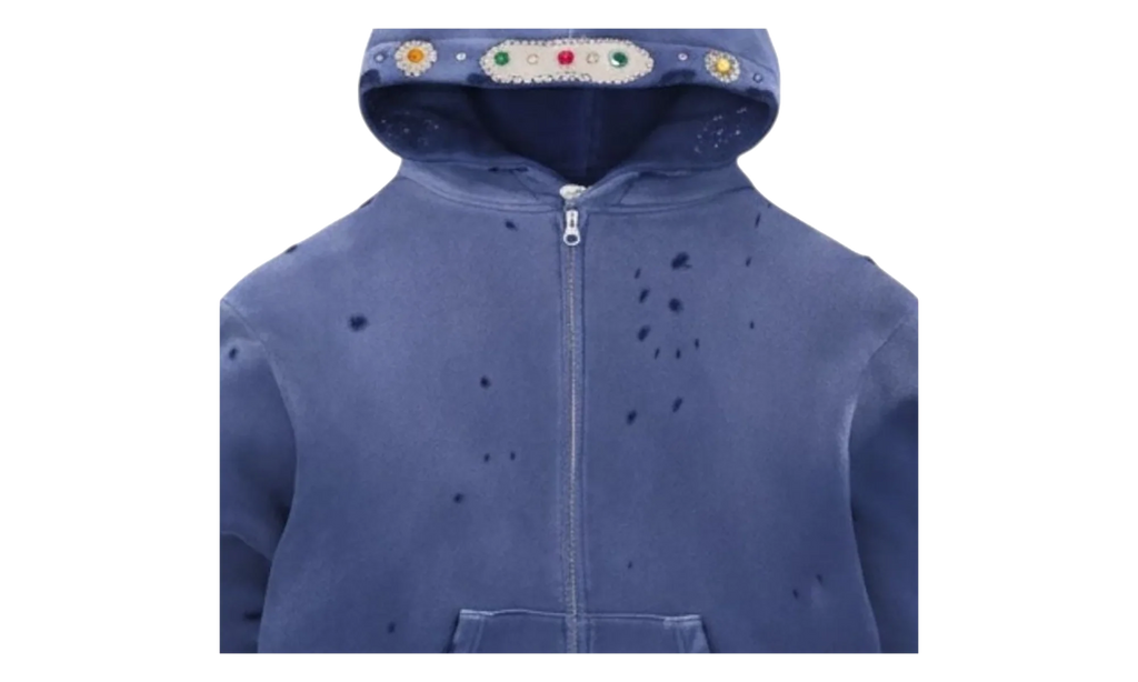 Sapphire Zip Up Hoodie "Purple" BS101