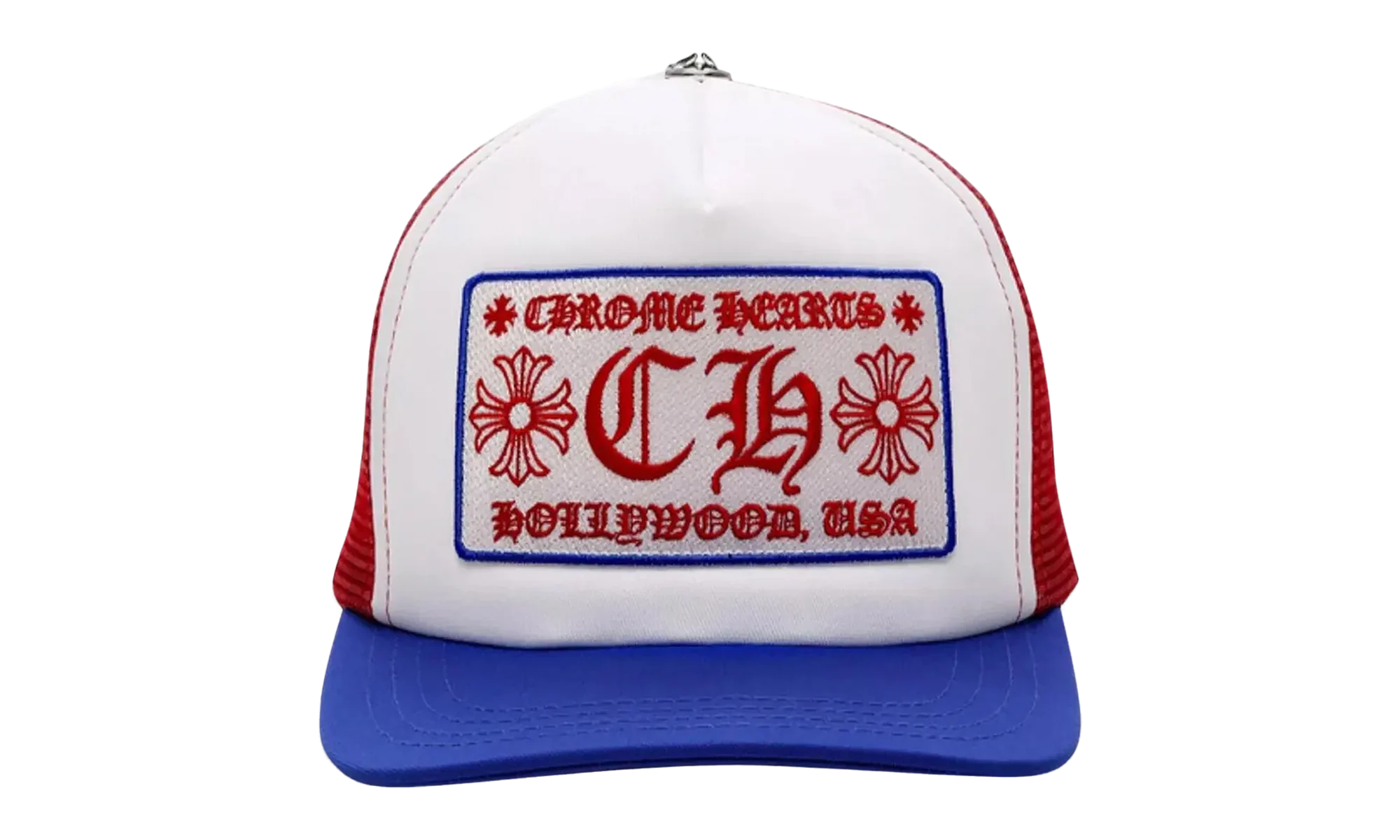 Hollywood Trucker Hat "Blue/Red/White" CHRM0705