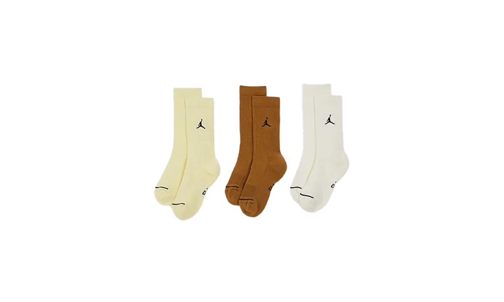 Air Jordan Everyday Crew Socks "Multicolor (3 Pairs)" DX9632 919
