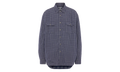 Reversbile Padded Shirt "Blue" S50DT0070M35779001F