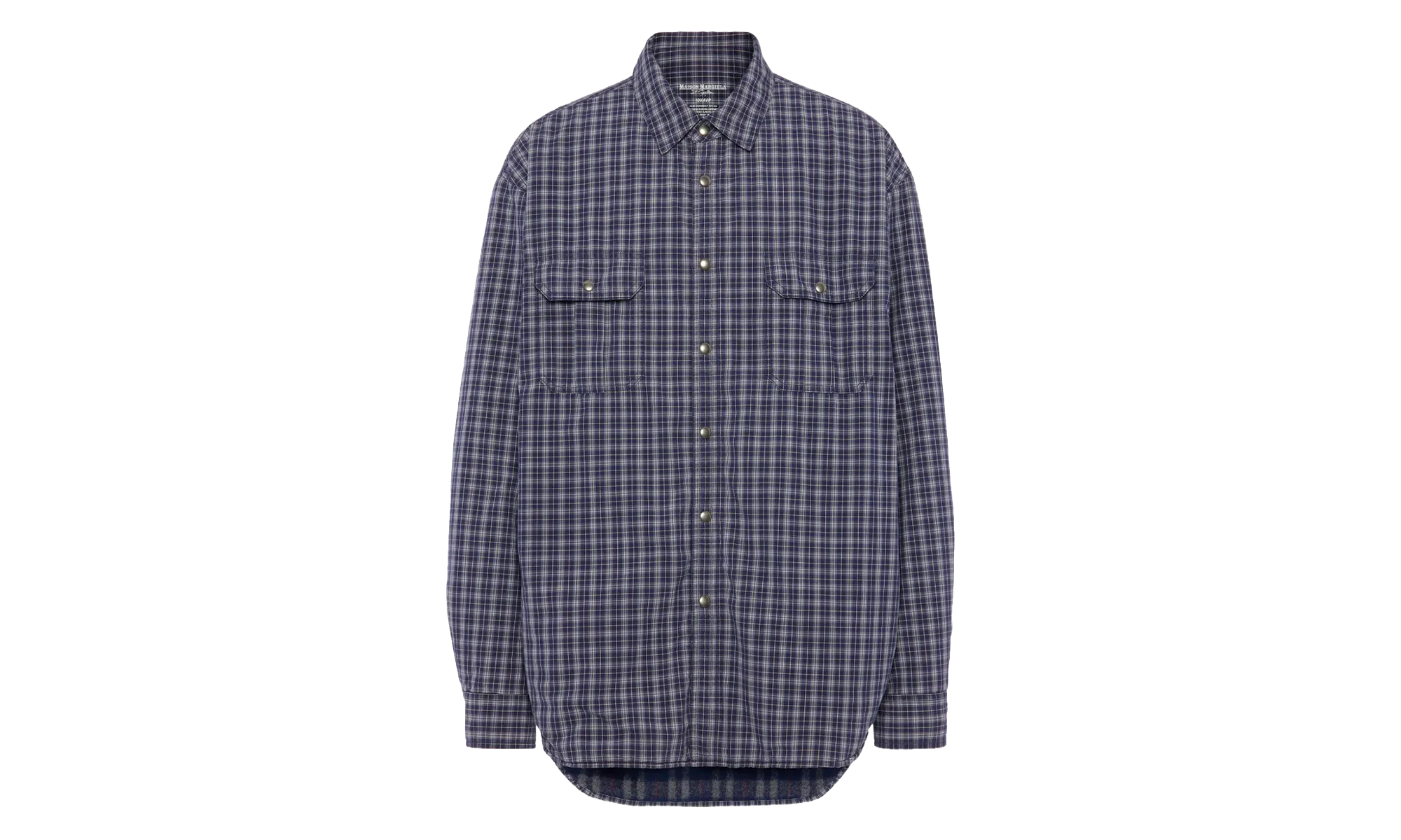 Reversbile Padded Shirt "Blue" S50DT0070M35779001F