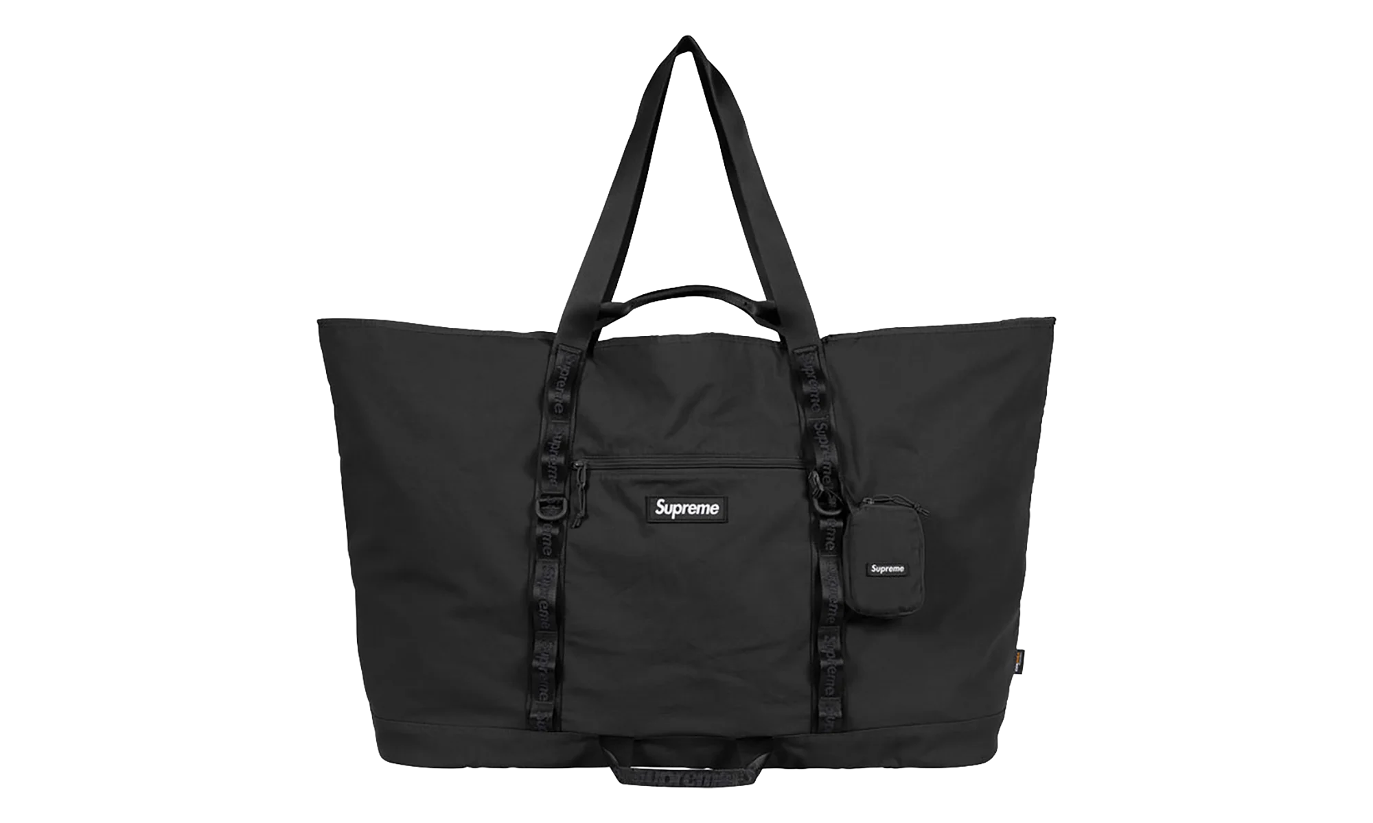 X-Large Tote Bag + Utility Pouch "SS26 - Black" SU27273