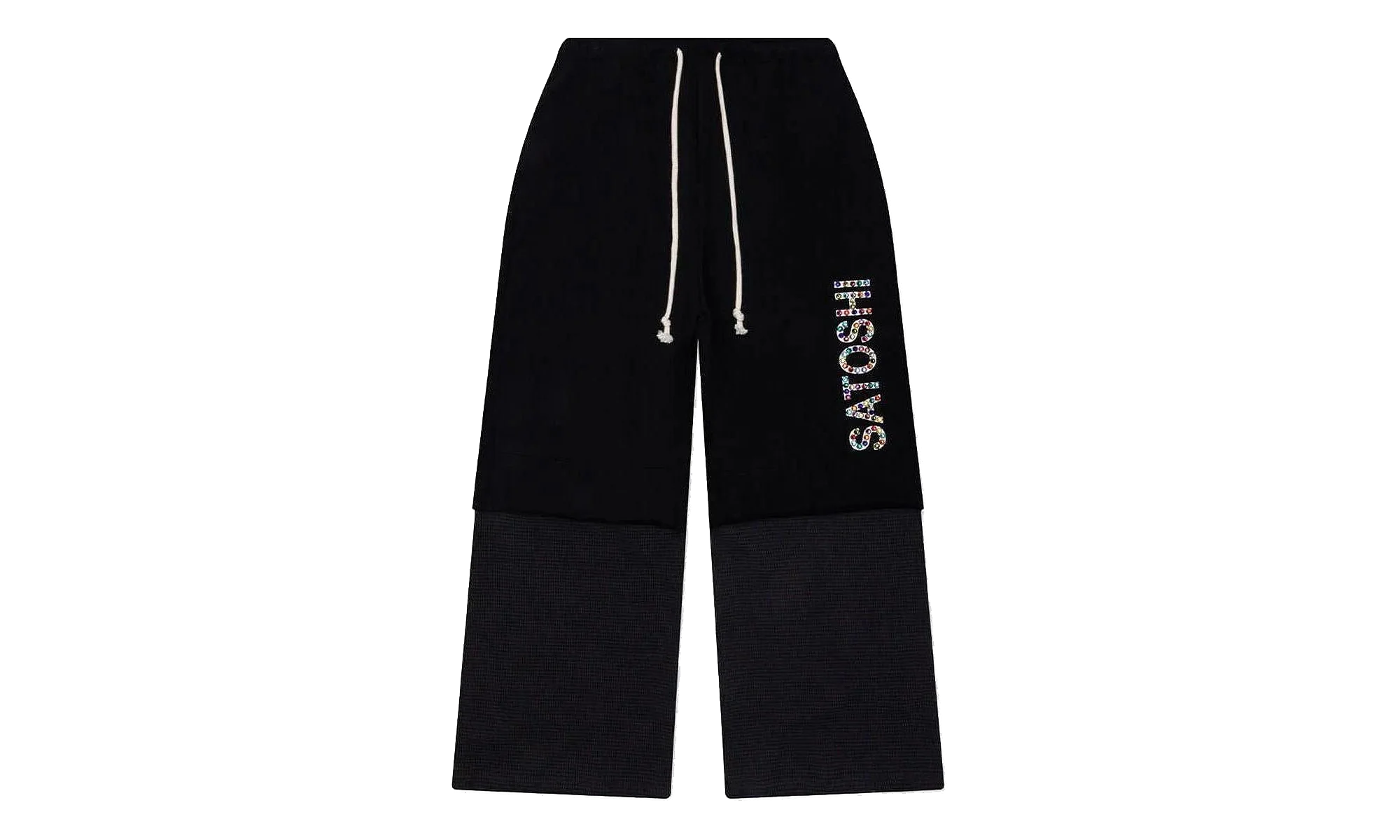 Double Layer Studded Sweats Black "Black" FW24SWP001