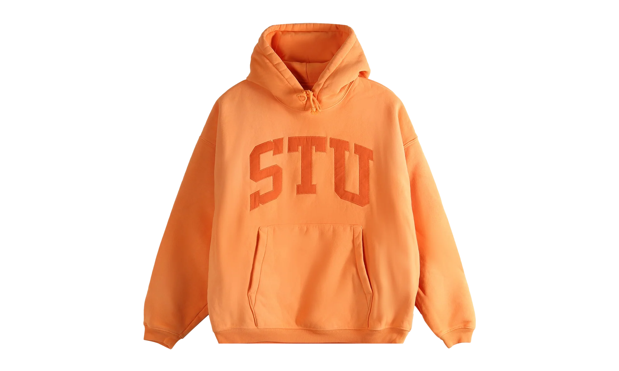 STU Applique Hoodie "ORAN ORANGE" 118578 ORAN
