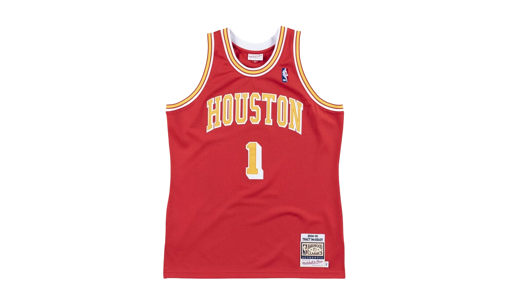 NBA Tracy McGrady Authentic Jersey "2004 Houston Rockets - Scarlet" AJY4CP18178 HROSCAR04TMC