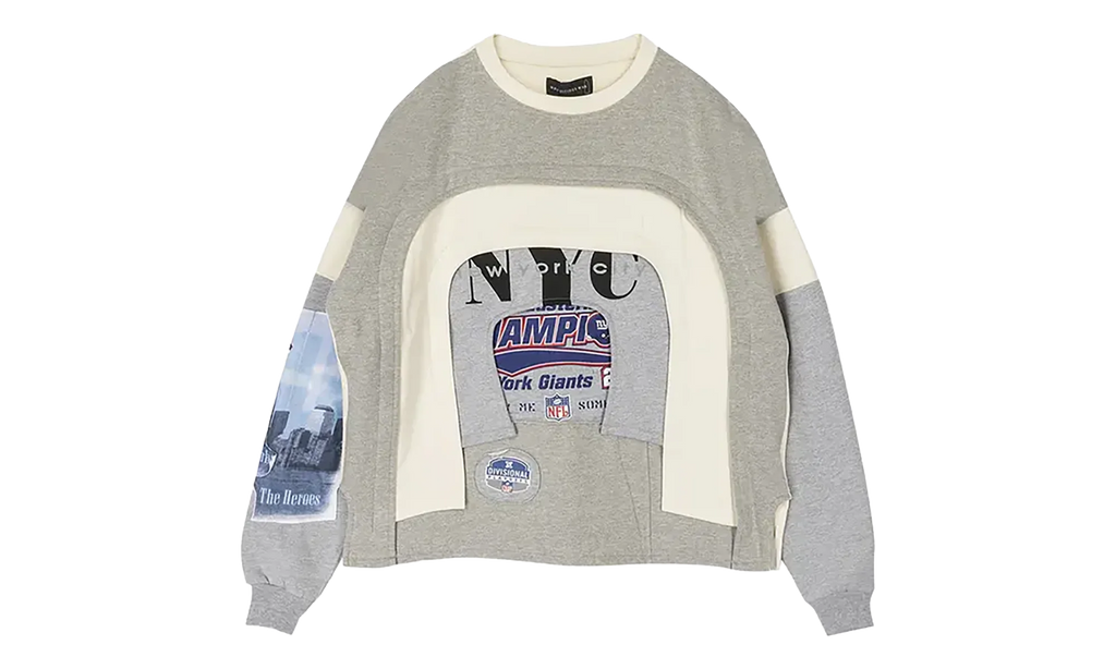 Arched Collage Crewneck "'Multicolor'" WDWFW23003 MULT