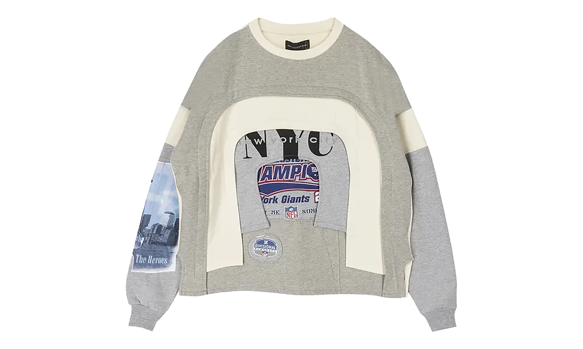 Arched Collage Crewneck "'Multicolor'" WDWFW23003 MULT