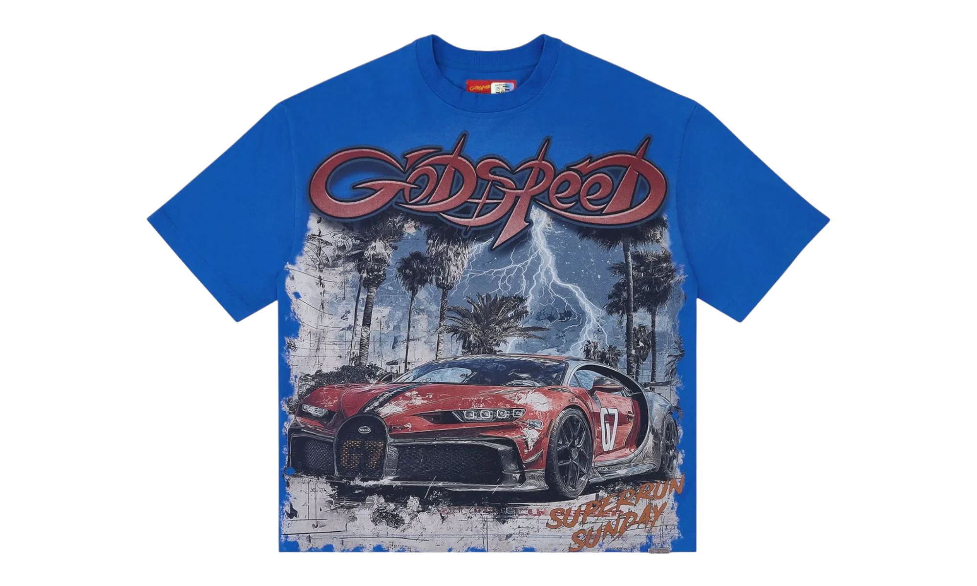 Gatti Miami Superrun T-Shirt "Royal" GS078