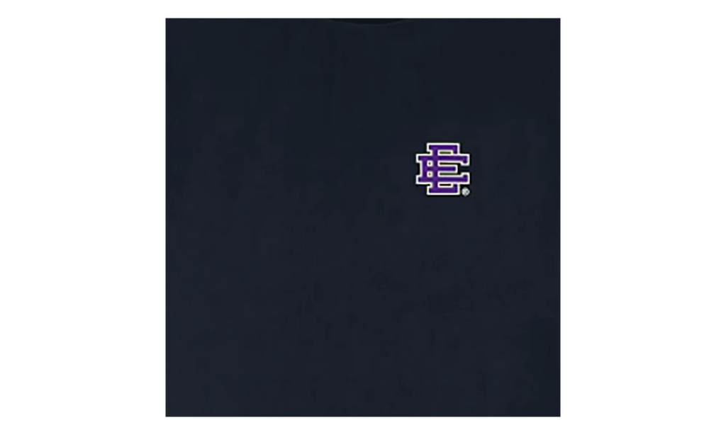 EE BASIC T-SHIRT "Navy/Purple/Yellow" EE584
