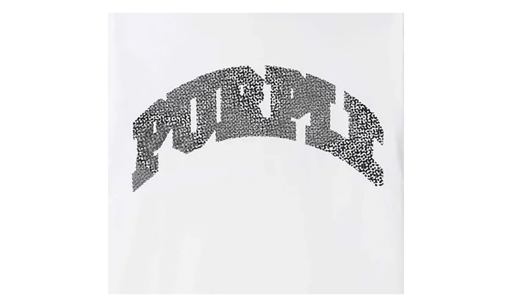Slab Wordmark Tee "White" P117 HWPP126