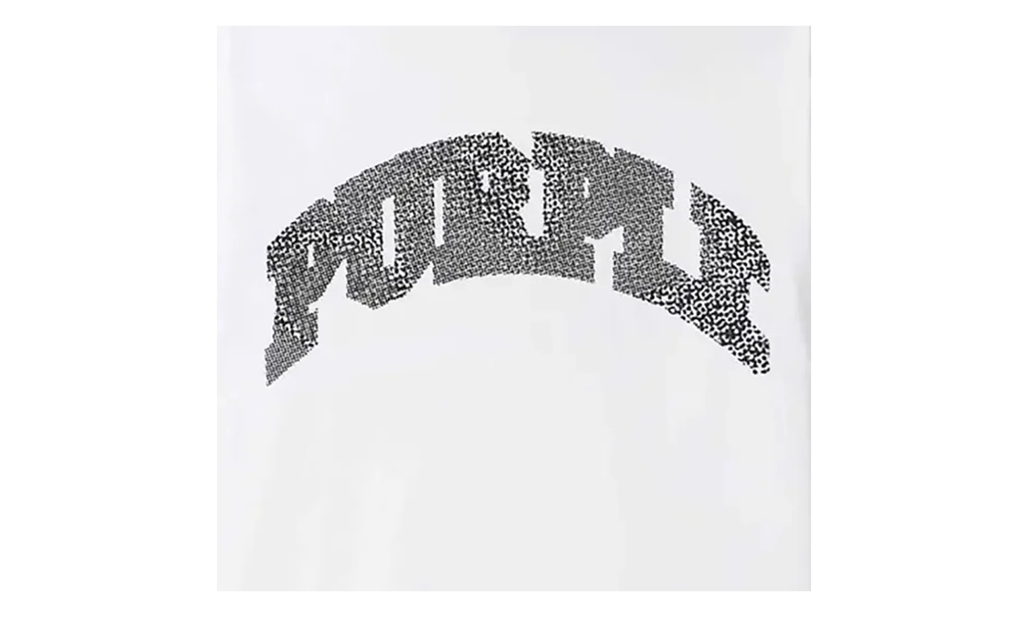 Slab Wordmark Tee "White" P117 HWPP126