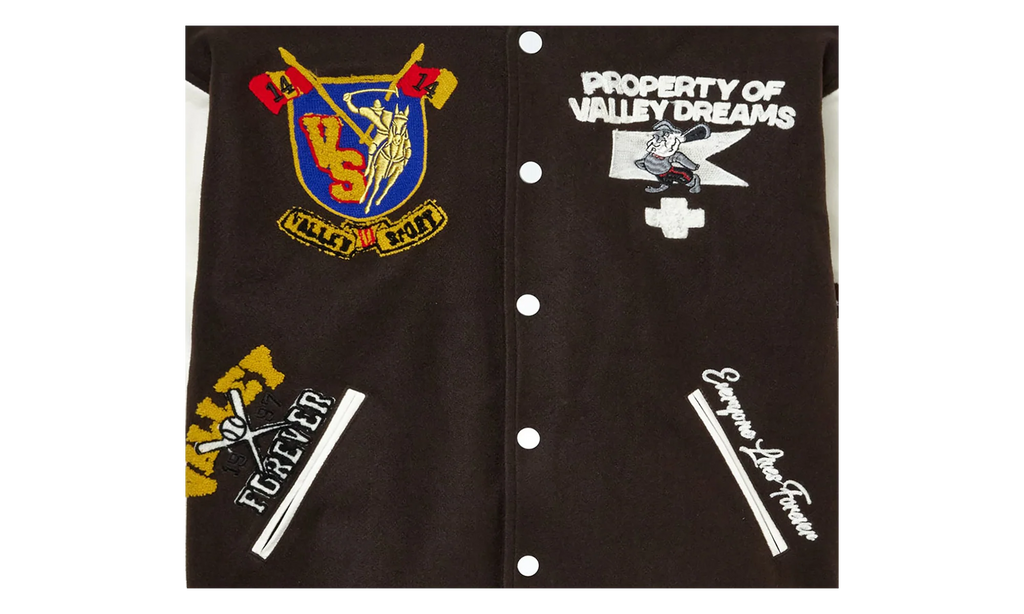 Alumni Varsity Jacket "Brown / White" 11451 10006VFAVB BROW