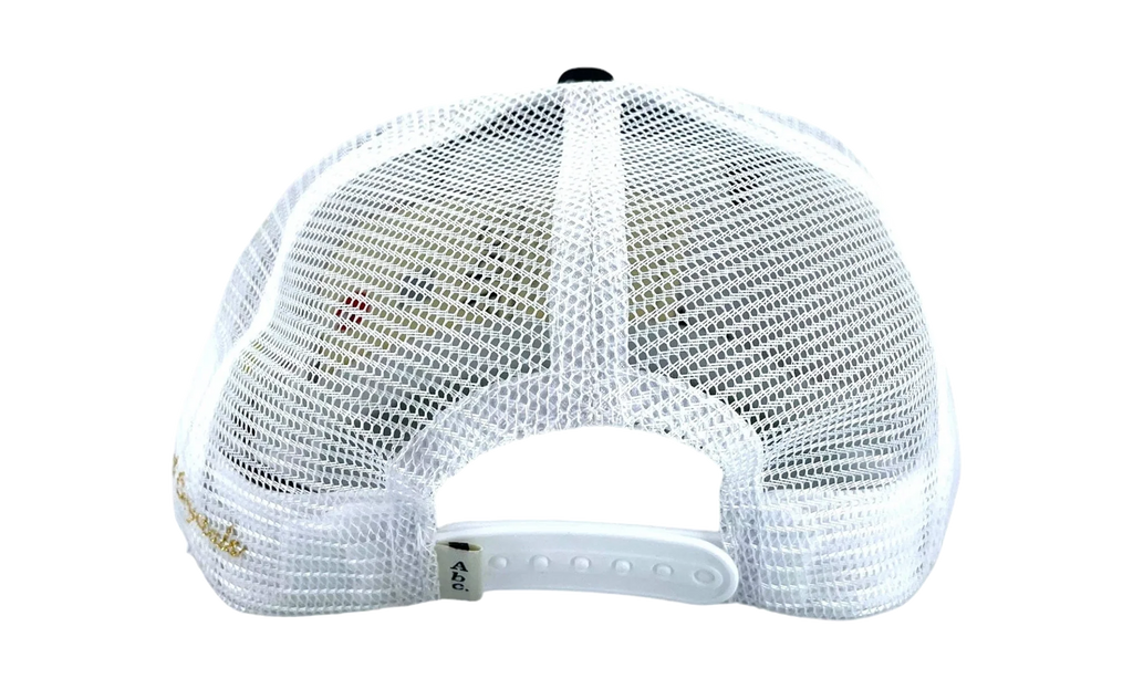 Advisory Board Crystals x Mattel We Have The Power Trucker Hat "White Black" ABCXMWHTPTHWB