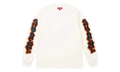 Cracked Sleeve Long Sleeve Top "SS26 - Washed White" SU27257