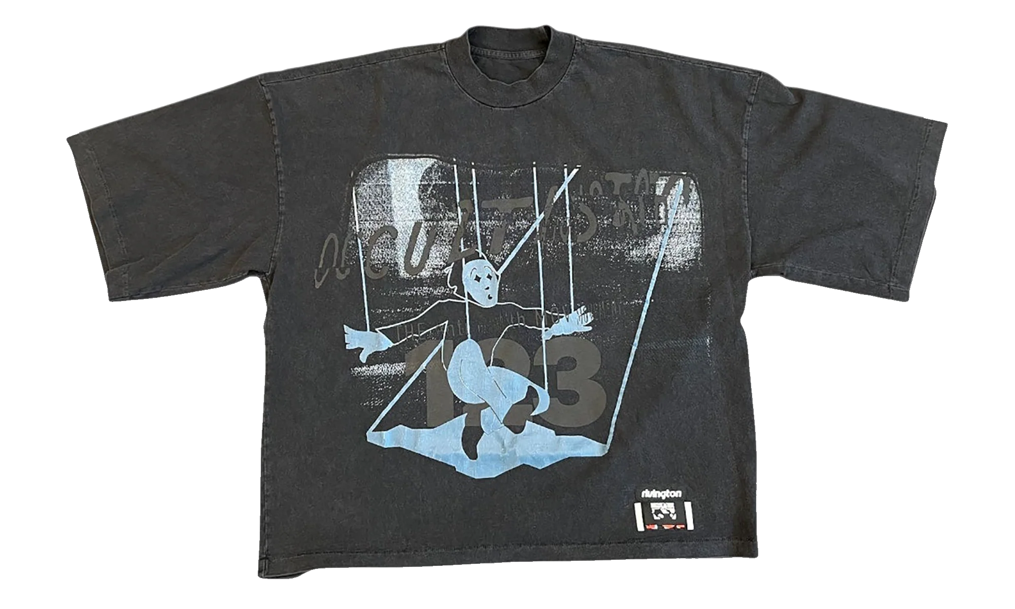 Left Out Vintage T-Shirt "Mechanic Black" LEFT SS04