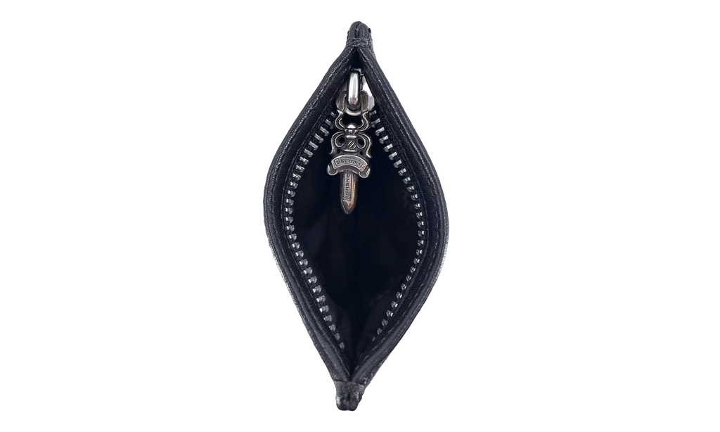 Dagger Zipper Coin Pouch "Black" CHRM0645