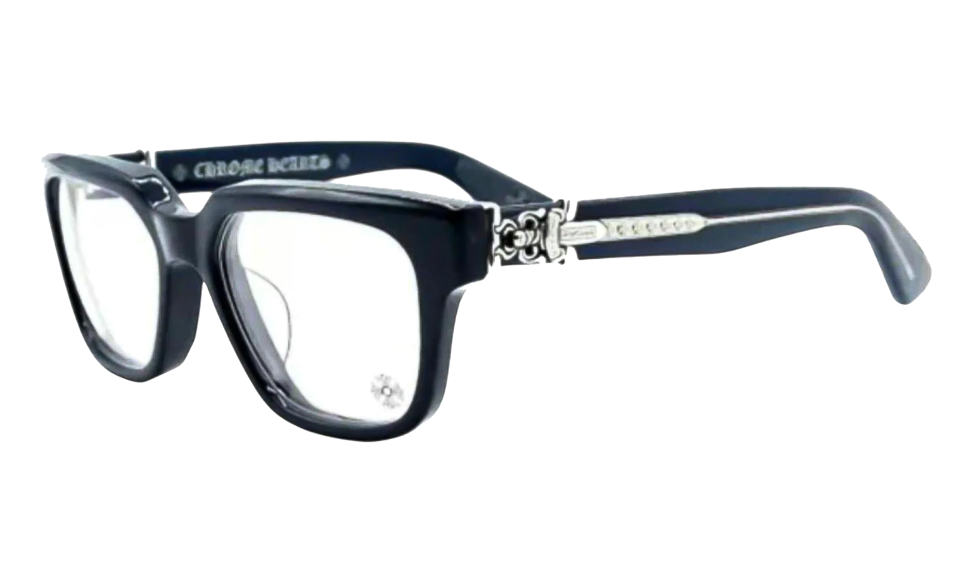 Vagillionaire II Sunglasses "Peacock Navy - Silver" CHRM0995