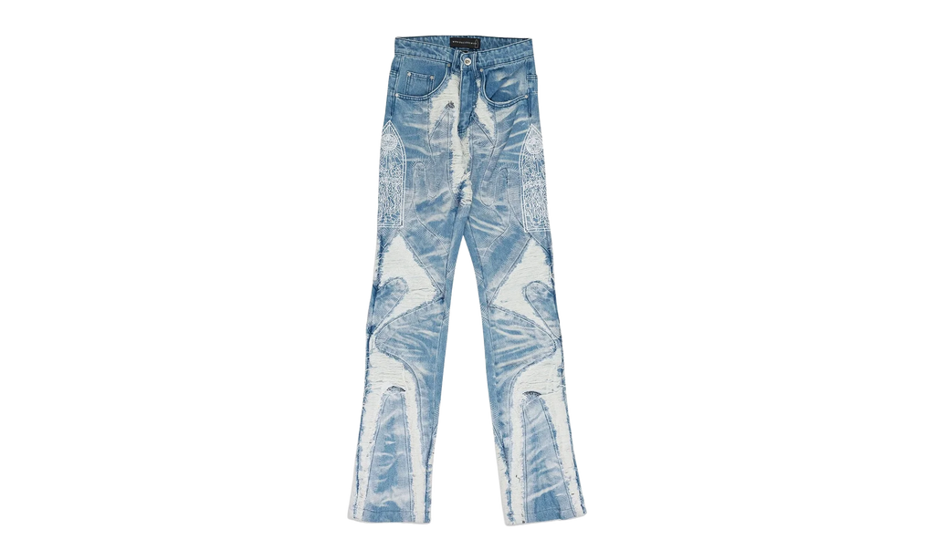 PATH STRAIGHT JEANS "Blue" 11200810008AW23