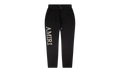 Leopard Logo Applique Sweatpants "Black" MJSP018 001