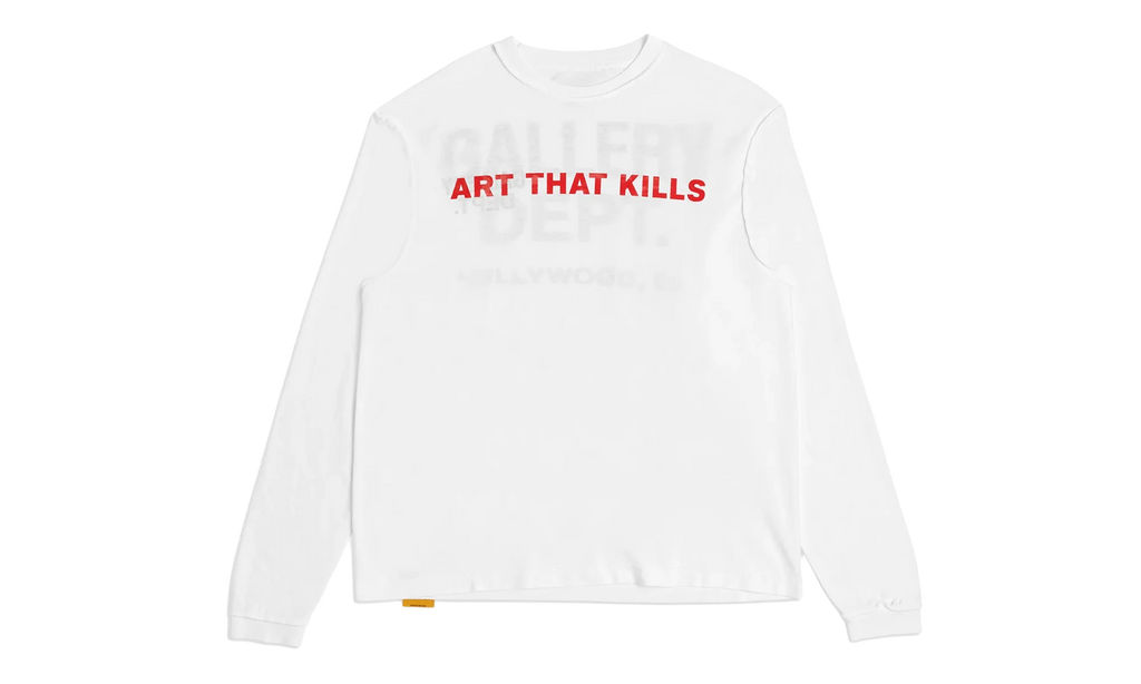 Art That Kills Reversible Long Sleeve Tee Shirt "White" GD127
