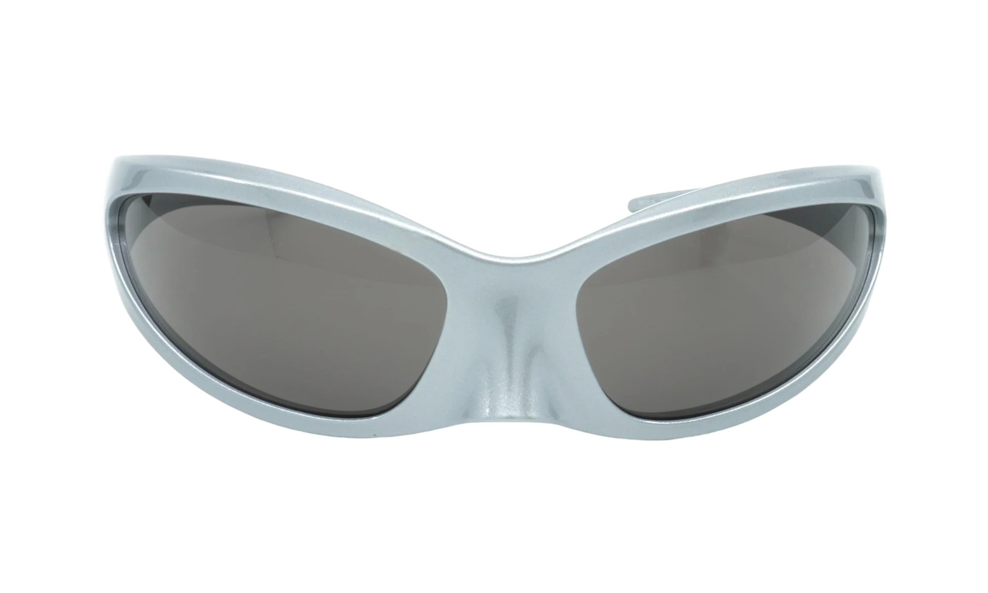 Geometric Frame Sunglasses "Silver / Silver" BB0251S 005