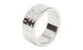 Minimal Logo 8mm Ring "Palladio Polished" SM6UQ0057 P646951