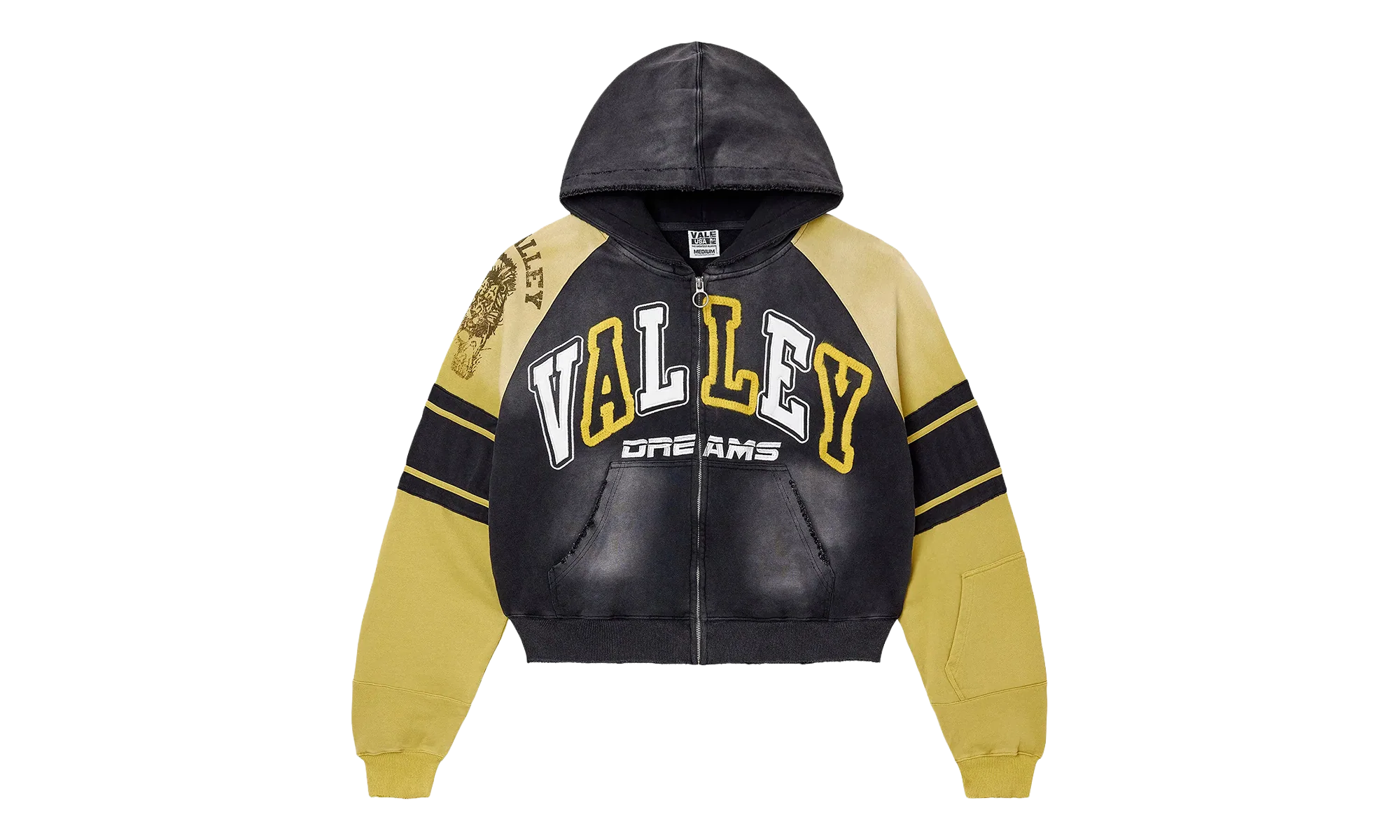 Lethal Zip Up "Black / Yellow" VALE 10 007 VFLZUB BK