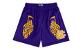 EE BASIC SHORT "Warren Lotas - Purple/Yellow" EE672