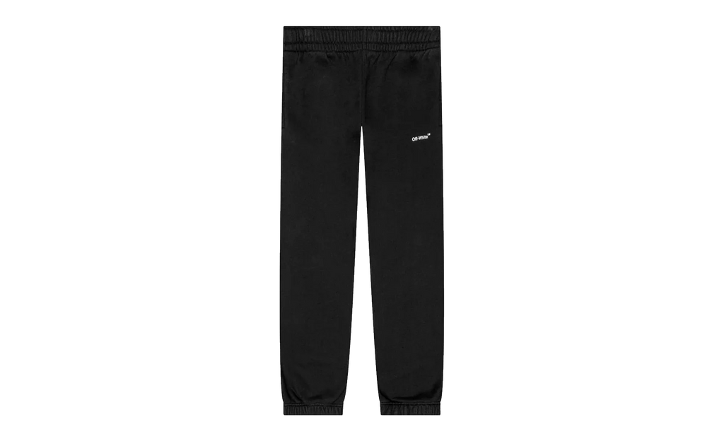 Helvetica Slim Sweatpants "Black" OMCH029C99FLE0021001